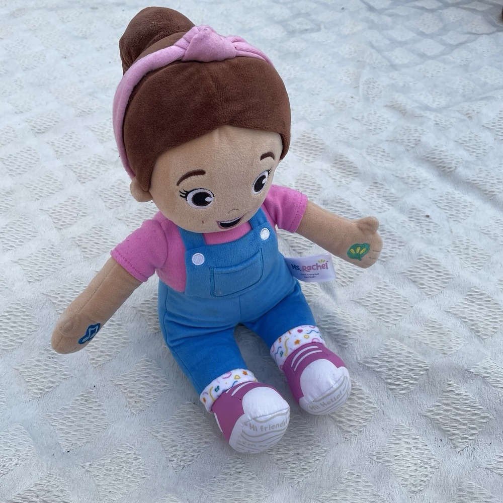Ms Rachel Speak and Sing Doll Miss Rachel Plush Toy
